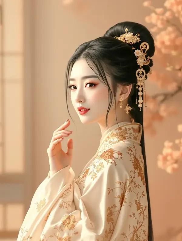 《桃花缘起时》短剧封面，古风言情题材，78集